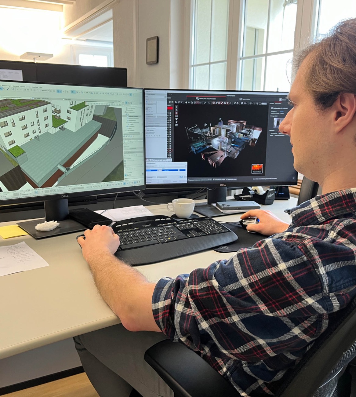 Arbeit am Computer