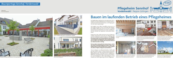 Baureportage Sennhof